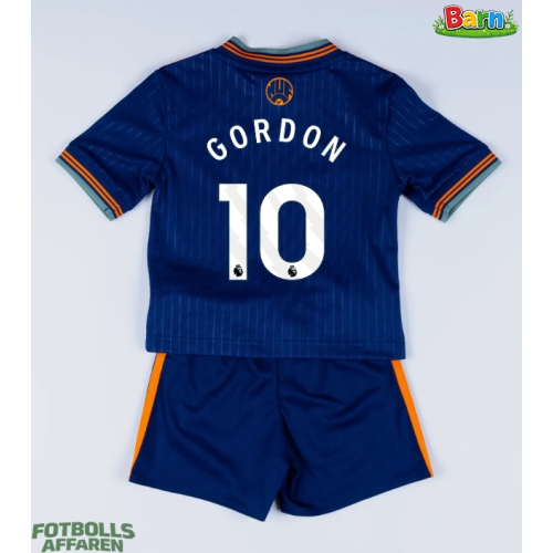 Newcastle United Anthony Gordon #10 Tredjeställ Barn 2025-26 Kortärmad (+ Korta byxor)